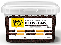 Шоколадные завитки темные Blossoms Dark (1 кг)