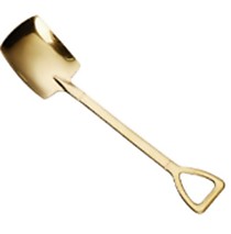 Ложка лопата совковая цвет золото