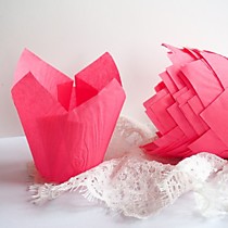 Форма Тюльпан розовая