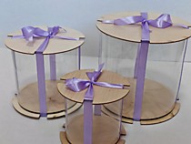 Упаковка  ТУБУС D=240мм, H=240 мм. ЛХДФ