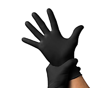 Перчатки черные L