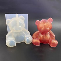 3D молд Геометрический медведь
